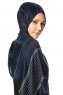 Nihal - Navy Blau Hijab - Özsoy