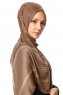 Nihal - Taupe Hijab - Özsoy