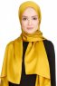 Nuray Glansig Olivgrön Hijab 8A14a