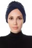 Nurten - Navy Blau Turban
