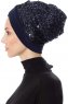 Nurten - Navy Blau Turban