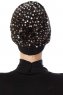 Nurten - Schwarz & Gold Turban