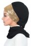 Olga - Schwarz & Gold Praktisch Hijab