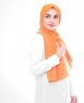 Orange Pepper Orange Georgette Hijab 5XA48c