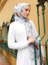 Pariza - Senf Gemustertes Hijab
