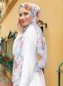 Pariza - Senf Gemustertes Hijab