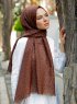 Pareesa - Braun Gemustertes Hijab - Sal Evi