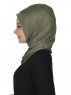 Pia Khaki Praktisk Hijab Ayse Turban 321410d