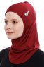 Pinar - Bordeaux Sport Hijab - Ecardin