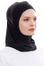 Pinar - Schwarz Sport Hijab - Ecardin