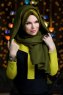 Queen Khaki Hijab Sjal Muslima Wear 310103c