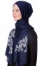 Roshan - Navy Blau Hijab - Özsoy