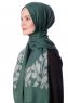 Roshan - Dunkelgrün Hijab - Özsoy