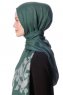 Roshan - Dunkelgrün Hijab - Özsoy