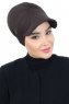 Sandra - Braun Baumwolle Turban - Ayse Turban