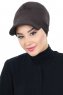 Sandra - Braun Baumwolle Turban - Ayse Turban