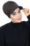 Sandra - Braun Baumwolle Turban - Ayse Turban