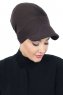 Sandra - Braun Baumwolle Turban - Ayse Turban