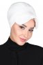Sandra - Creme Baumwolle Turban - Ayse Turban
