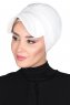 Sandra - Creme Baumwolle Turban - Ayse Turban