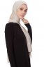 Seda - Helltaupe Jersey Hijab - Ecardin