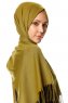Selin - Olivgrün Pashmina Hijab - Özsoy