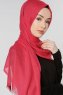 Selma Fuchsia Enfärgad Hijab Sjal Gülsoy 300210d