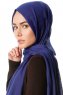 Selma - Dunkelblau Hijab - Gülsoy