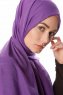 Selma - Dunkelviolett Hijab - Gülsoy