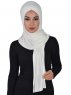 Sofia - Creme Baumwolle Praktisch Hijab