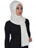 Sofia - Creme Baumwolle Praktisch Hijab