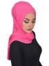 Sofia - Fuchsie Baumwolle Praktisch Hijab