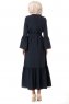 Soraya - Navy Blau Abaya - Miss Cazibe
