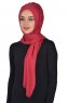 Tamara - Bordeaux Baumwolle Praktisch Hijab