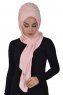 Tamara - Altrosa Baumwolle Praktisch Hijab
