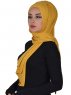 Tamara - Senf Baumwolle Praktisch Hijab
