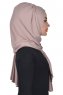 Tamara - Taupe Baumwolle Praktisch Hijab