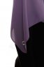 Yara - Pflaume Praktisch Fertig Crepe Hijab