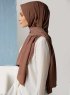 Zahra Ljusbrun Crepe Hijab Mirach 110023b