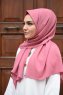 Zahra - Dunkelrosa Krepp Hijab - Mirach