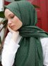 Malika - Dunkelgrün Hijab - Sal Evi
