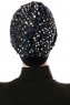 Zuleyha - Navy Blau Turban