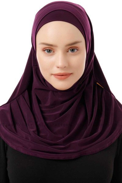 Esma - Pflaume Amira Hijab - Firdevs