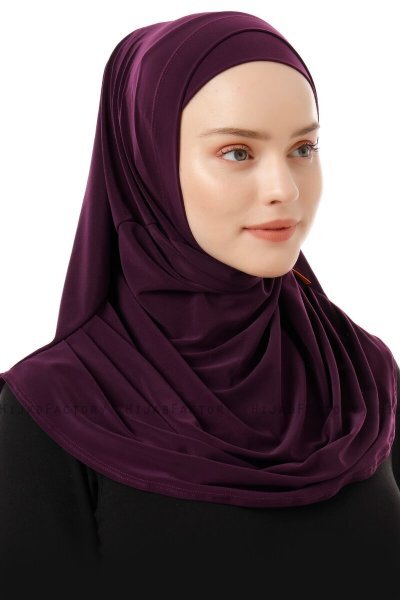 Esma - Pflaume Amira Hijab - Firdevs