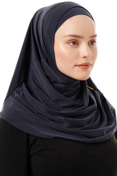 Esma - Anthrazit Amira Hijab - Firdevs