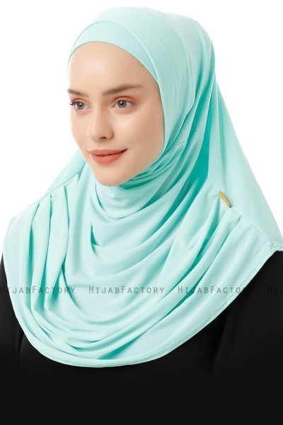 Esma - Hellgrün Amira Hijab - Firdevs