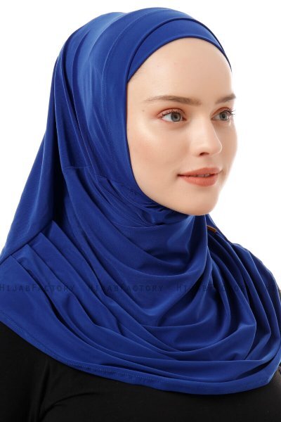 Esma - Blau Amira Hijab - Firdevs