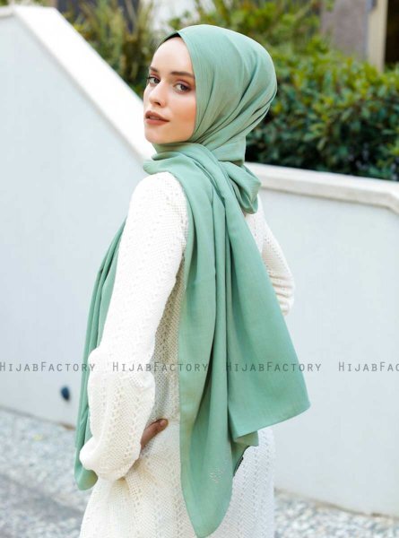 Emira - Hellgrün Hijab - Sal Evi