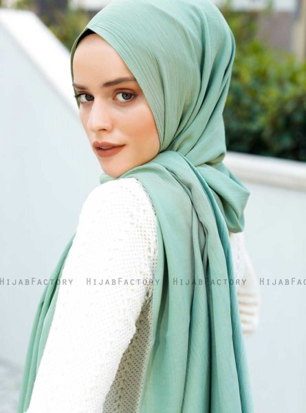 Emira - Hellgrün Hijab - Sal Evi