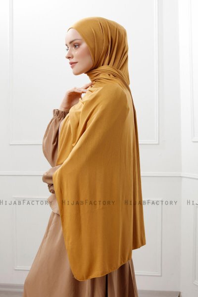Sibel - Senf Jersey Hijab